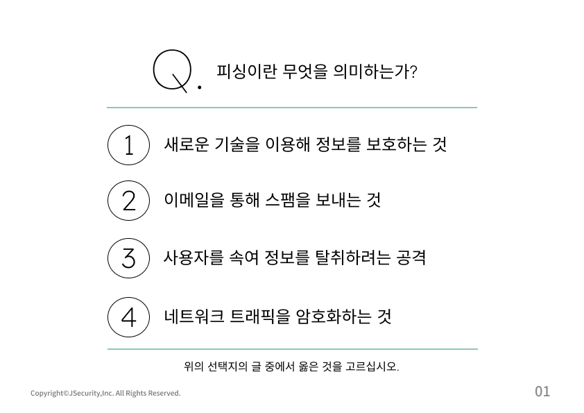 メールの罠に注意！フィッシング対策～ITおよびセキュリティ担当者向け～理解度チェック【韓国語ver】